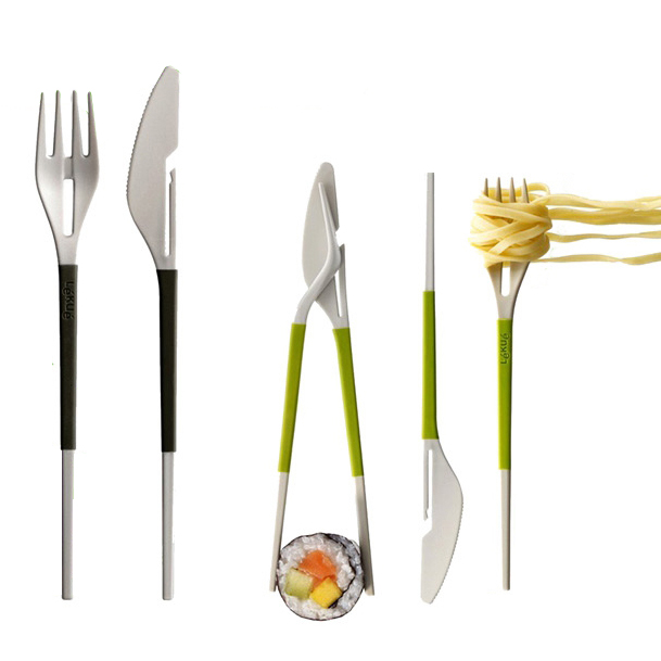 Knife Fork Chopsticks Combination TablewareRandom Color TS eBay