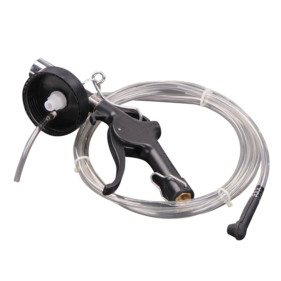 KS Car Brake Clutch Bleeder Bleeding Fluid Kit Air Powered Pneumatic