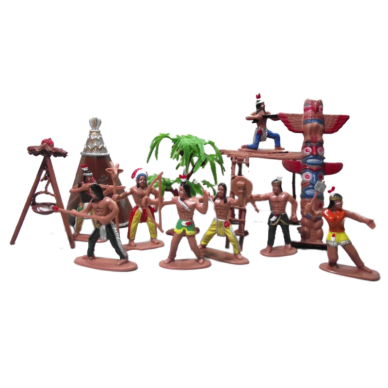 Indian tribes model toy doll figure Native American Art (Size 7 cm) L1A7 eBay