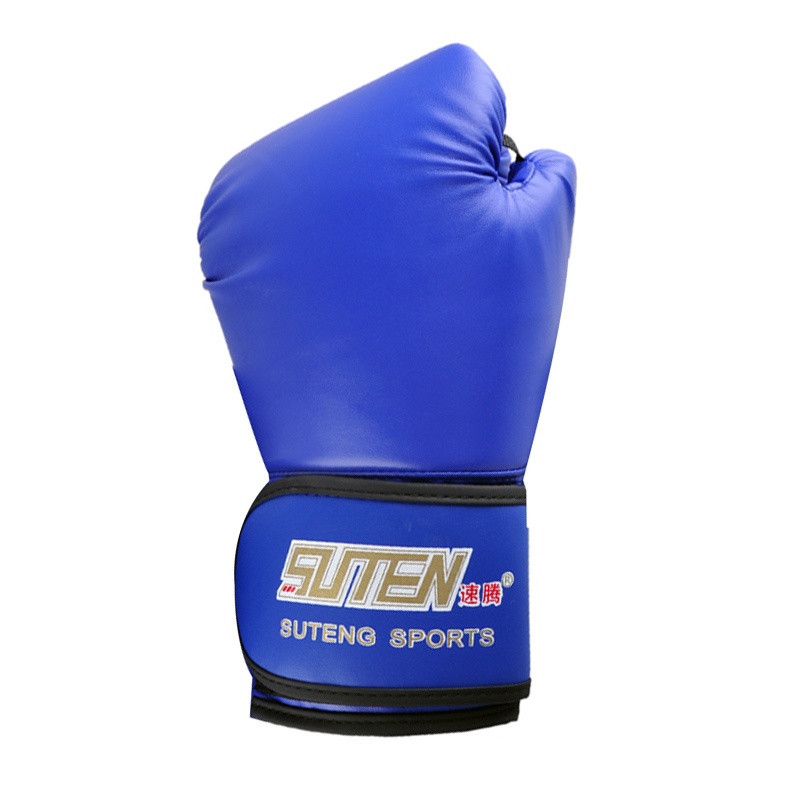 SUTENG PU leather sport training equipment Boxing Gloves W2H6