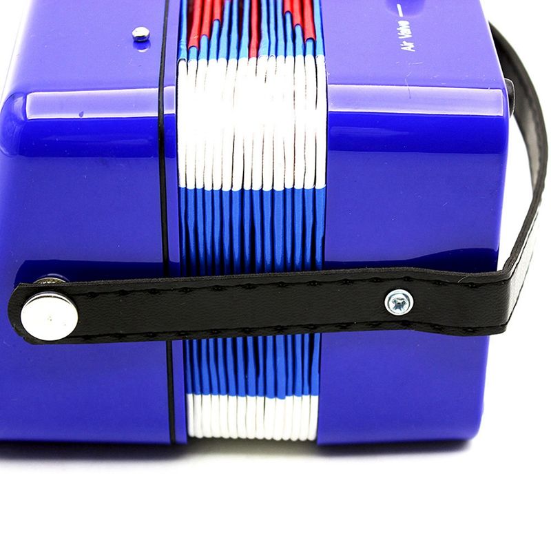 Mini kleine Kinder Tastatur Akkordeon Rhythmus paedagogisches Musikinstrume A3R4