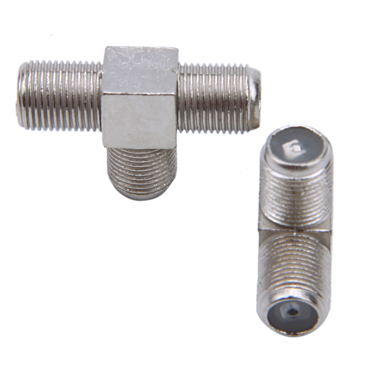 Description Picture 4 of item2 PCS 2-Way F-Type Combiner TV Coaxial Connectors RF Adapters Joiners