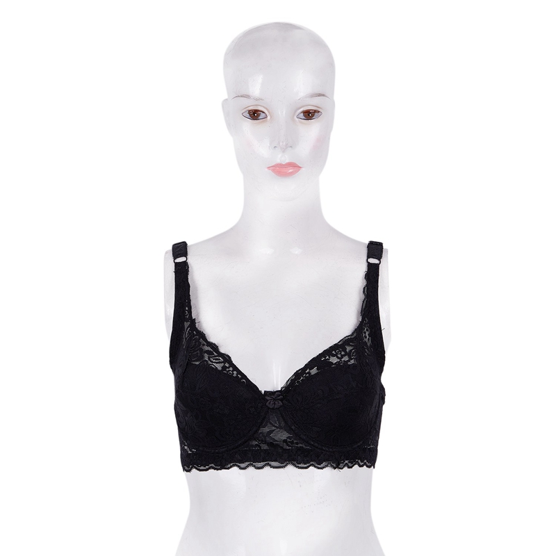 Neu Spitze Damen Groß Größe BH Neu Spitze Bh Lingerie Tiefer V Groß Gr K2Q9