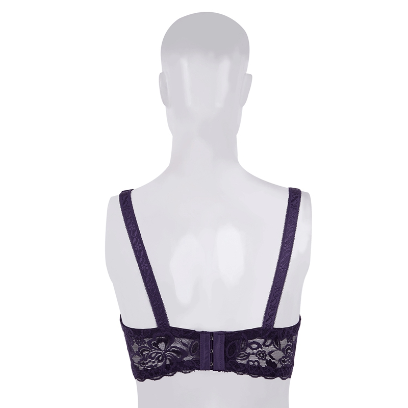 Neu Spitze Damen Groß Größe BH Neu Spitze Bh Lingerie Tiefer V Groß Gr K2Q9