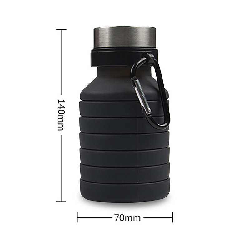 Tasse Bouilloire De Bouteille D/'eau En Silicone Pliable De Sports De Voyage P7A6