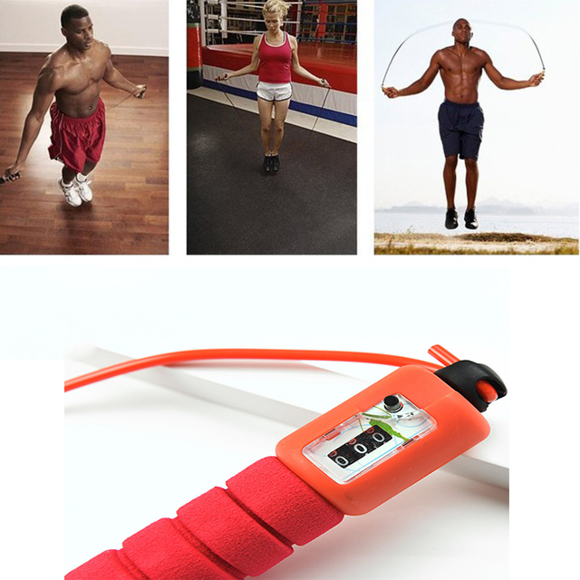 Cuerda De Salto Contando De Esponja Deportiva Multifunción Cuerda De Salto R7M6