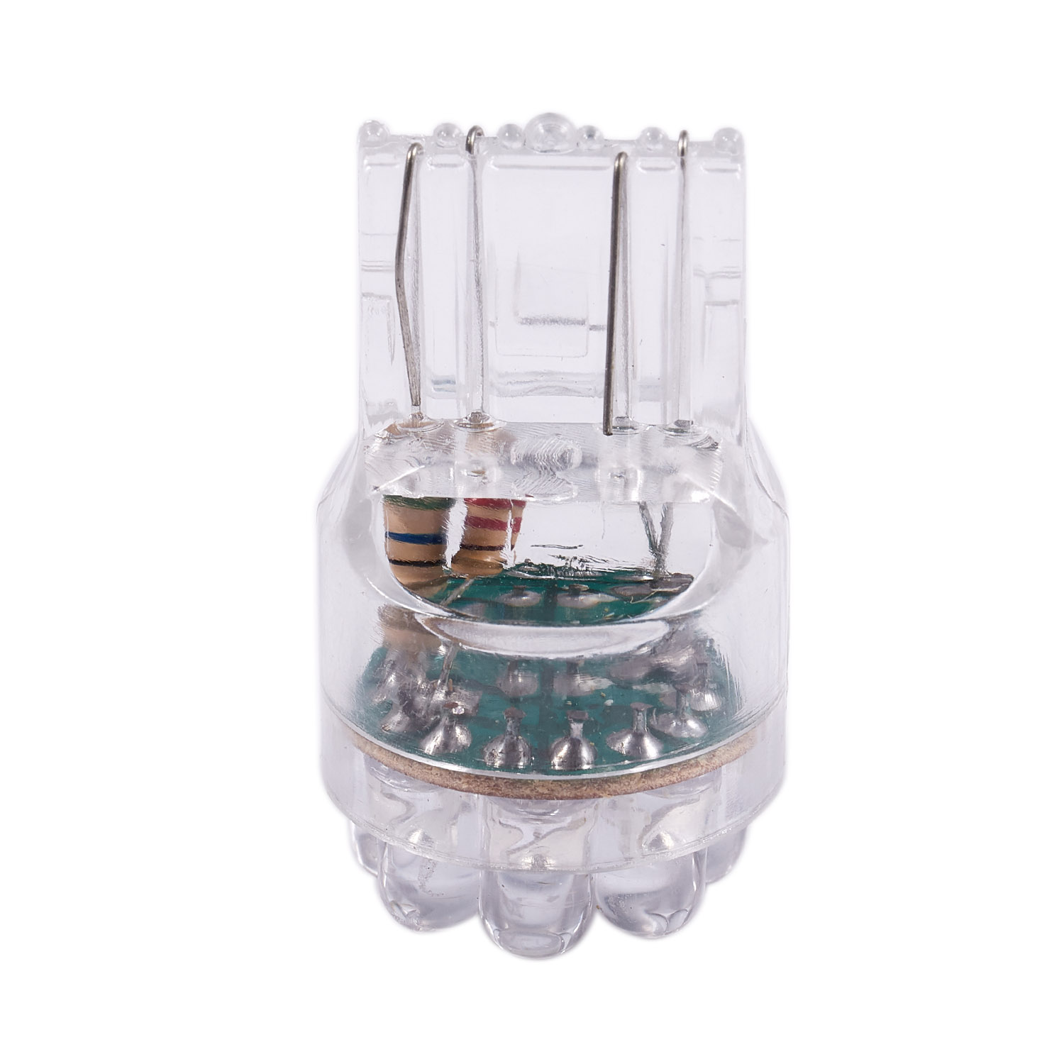 Description Picture 2 of item2X White T20 7443 7440 9 LEDS Brake Turn Signal Rear Lights Bulbs Lamps DC 12V