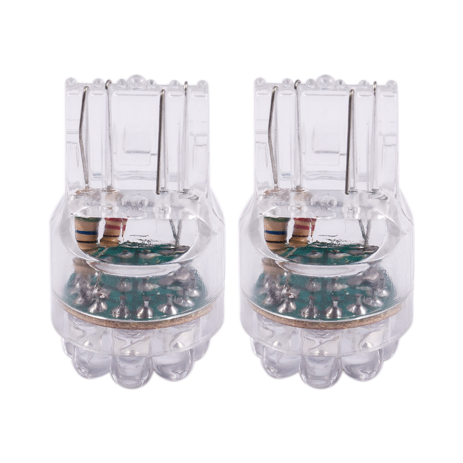 Description Picture 6 of item2X White T20 7443 7440 9 LEDS Brake Turn Signal Rear Lights Bulbs Lamps DC 12V