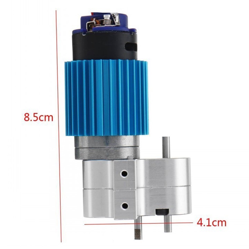 DrehzahläNderung Getriebe Metall Getriebe mit 370 BüRsten Motor Eloxal Beha Q2C4