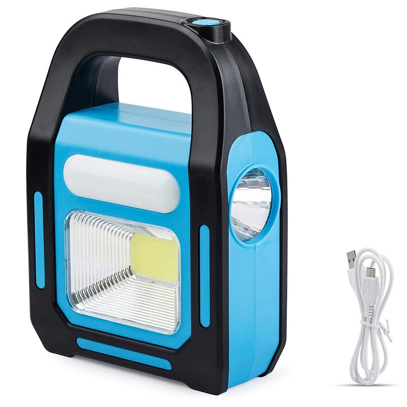 Description Picture 6 of item3 in 1 Solar USB Rechargeable COB LED Camping Lantern, Charging for Device, Waterproof Emergency Flashlight LED Light
