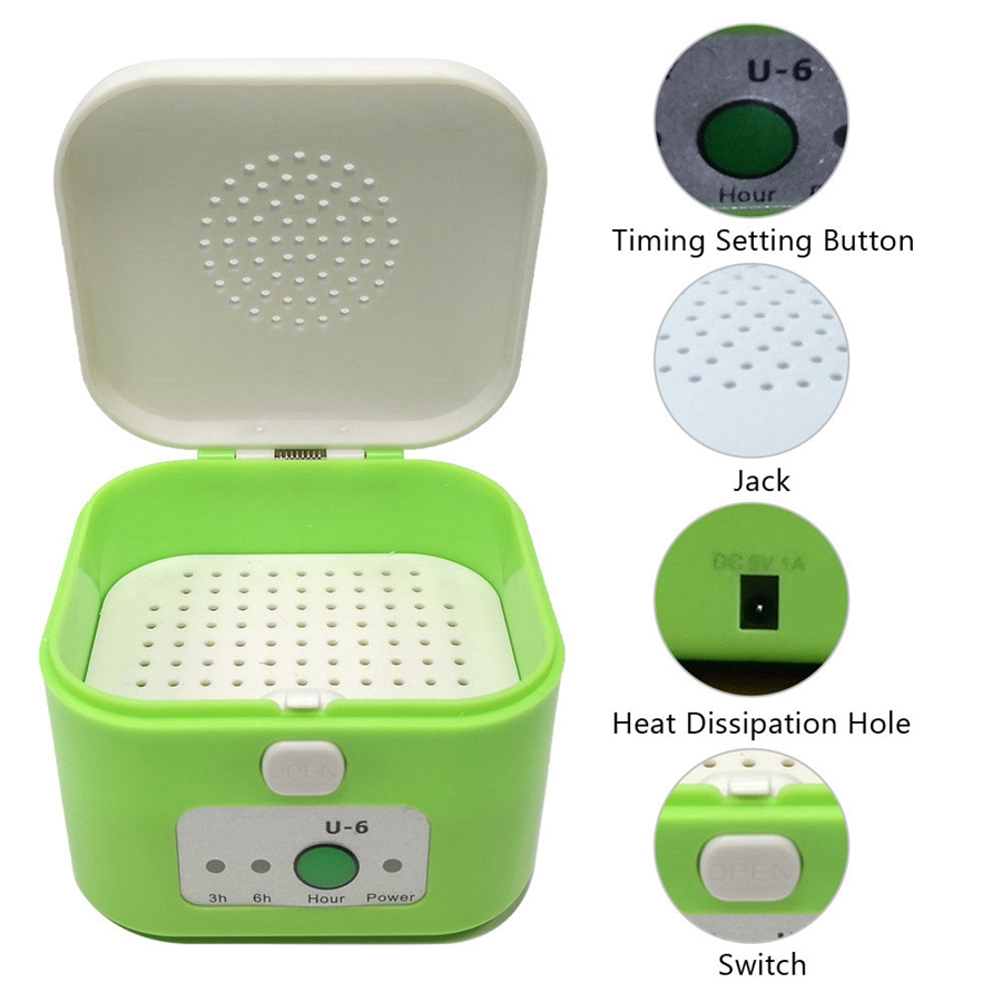 Description Picture 2 of itemElectric Hearing Aid Dehumidifier USB Drying Box Moisture Proof Hearing Aids Dryer Case Protect Ear Care Health