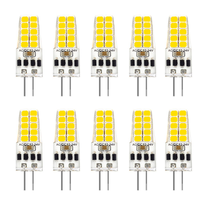 Description Picture 6 of item10PCS G4 LED Bulb AC/DC12V-24V 3W LED G4 Light 20LED 360 Beam Angle Light 2835SMD Replace 30W Halogen Lamp Cool White