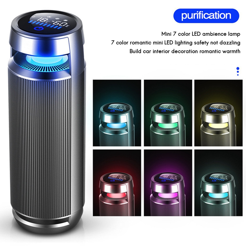 Description Picture 5 of itemPortable Car Air Purifiers Negative Ions Air Cleaner Ionizer Air Freshener Removing PM2.5 Formaldehyde for Car Home