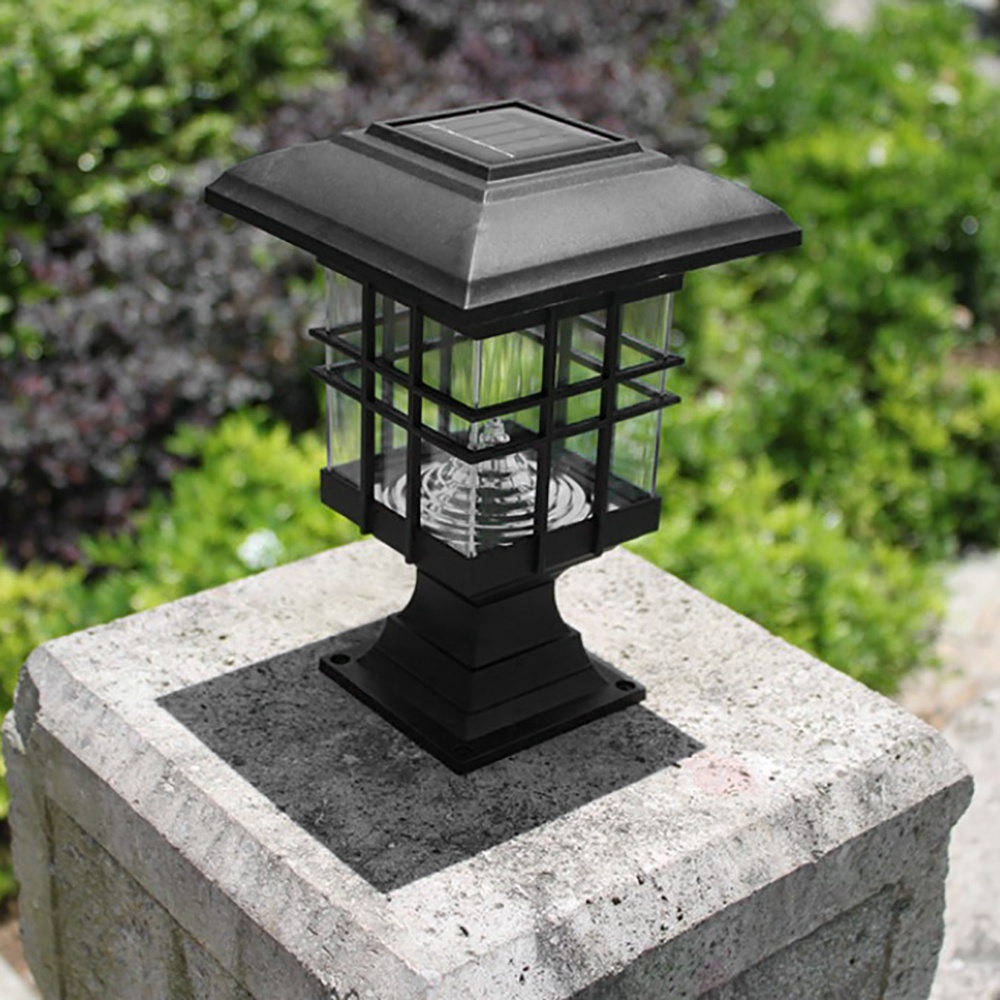 Description Picture 5 of itemSolar Post Column Lamp Waterproof Landscape Garden Solar Light LED Outdoor Post Deck Cap Column Fence Lamp
