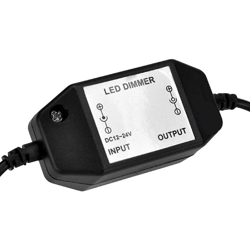 Description Picture 5 of itemLED Bar Light Dimmer, DC 12V-24V 6A Dimmer Switch, Suitable for LED Bar Light, LED Rope Light 3528, 5050, 5630 (Black)