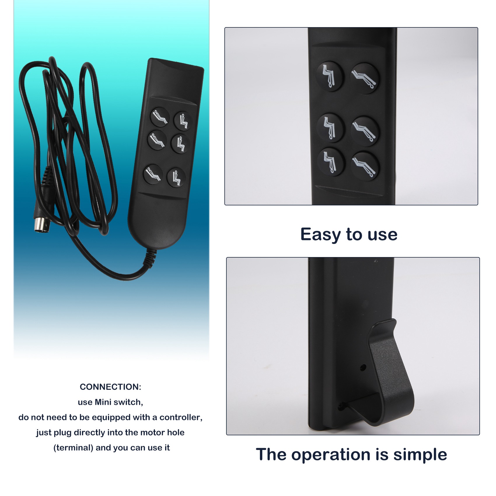 Electric Recliner Chair Parts Power Recliner Switch Recliner Motor