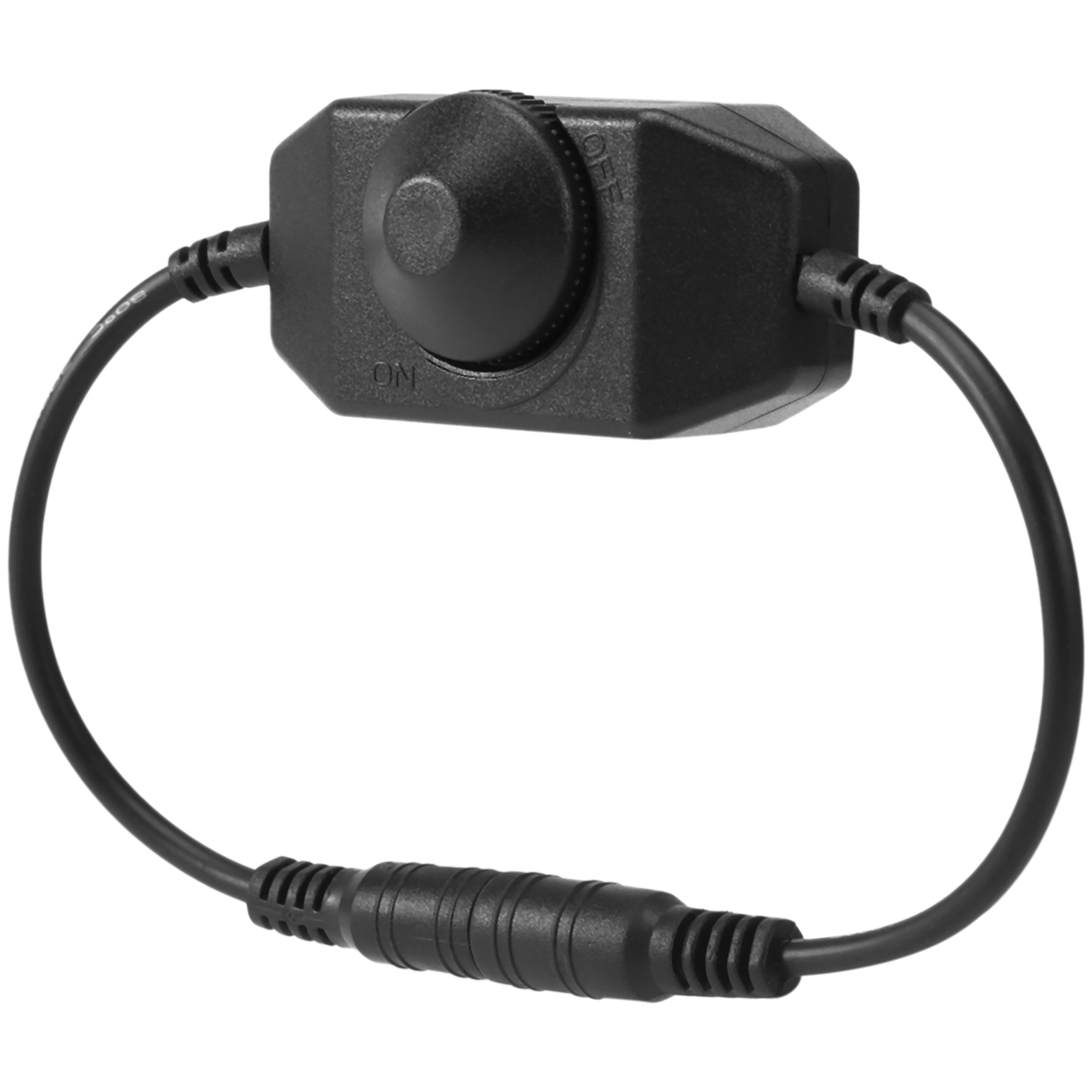 Description Picture 6 of item12V / 24V 6A LED Dimmer Controller Adjust brightness for easy Color Clear, Black