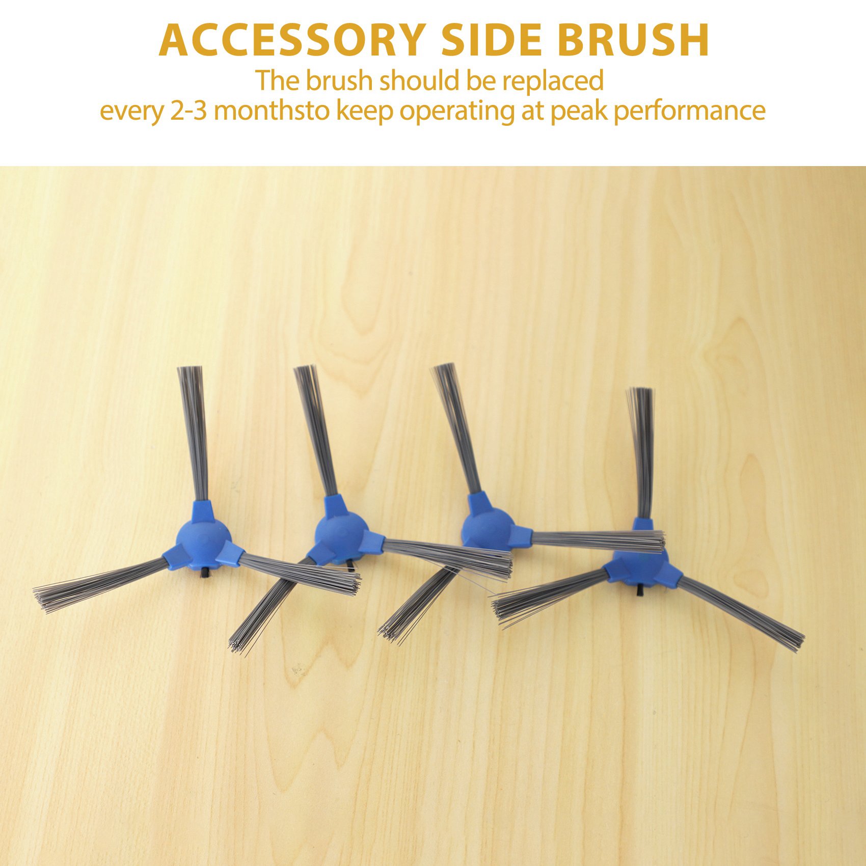 Description Picture 3 of itemHot Side Brush Replacement for Eufy RoboVac 11S 15T 30 30C 15C 12 25C 35C Robot Vacuum Parts Accessories