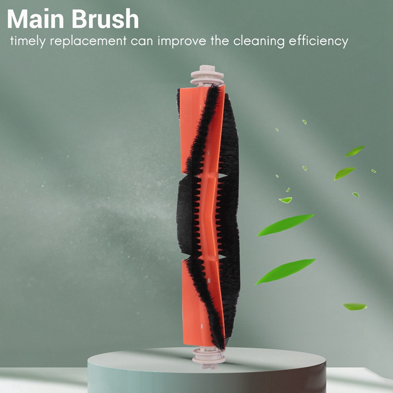 Description Picture 5 of itemFor Dreame Bot L10 Pro Robot Vacuum Cleaner Spare Parts Main Brush Cover Replaceble Accessories -2Pcs