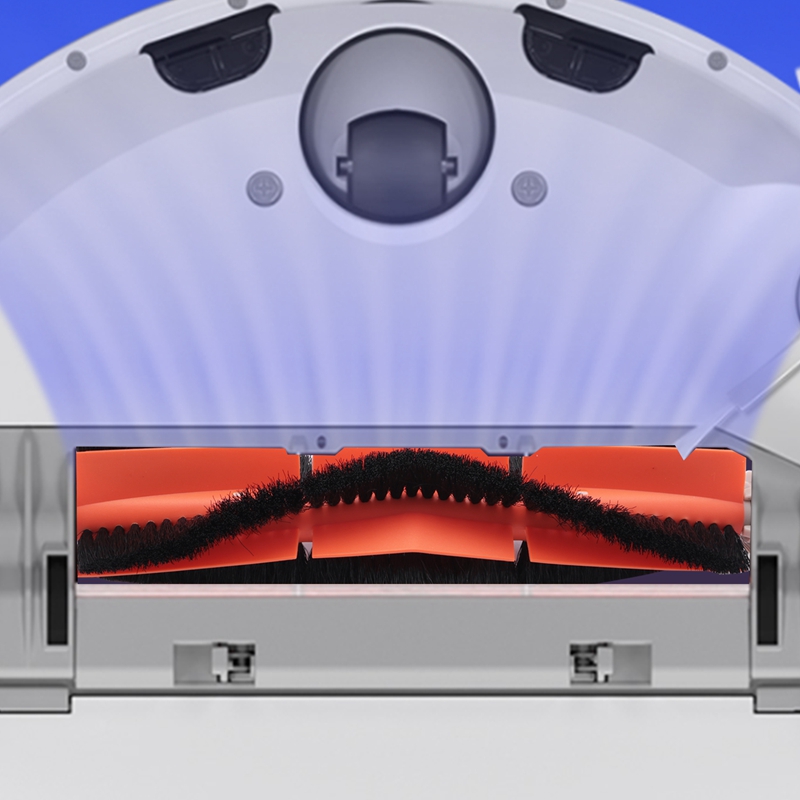 Description Picture 3 of itemFor Dreame Bot L10 Pro Robot Vacuum Cleaner Spare Parts Main Brush Cover Replaceble Accessories -2Pcs