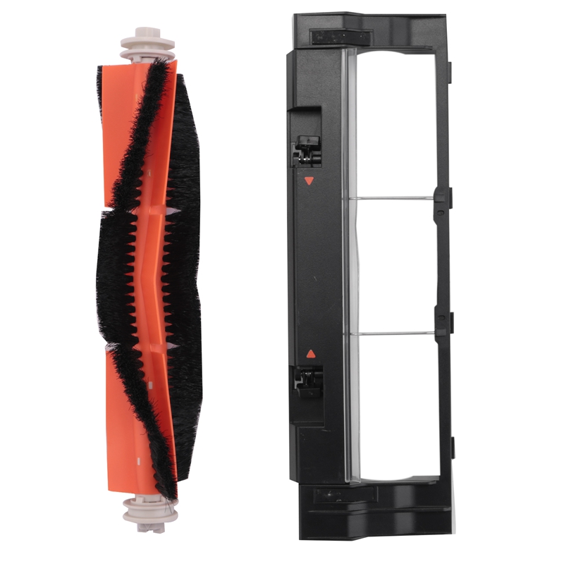 Description Picture 6 of itemFor Dreame Bot L10 Pro Robot Vacuum Cleaner Spare Parts Main Brush Cover Replaceble Accessories -2Pcs