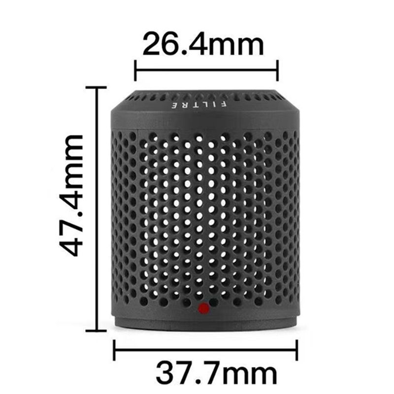 Description Picture 2 of itemSuitable for Hair Dryer HD01 HD03 HD08 Dustproof Outer Filter Cover Vacuum Cleaner Accessories Blue