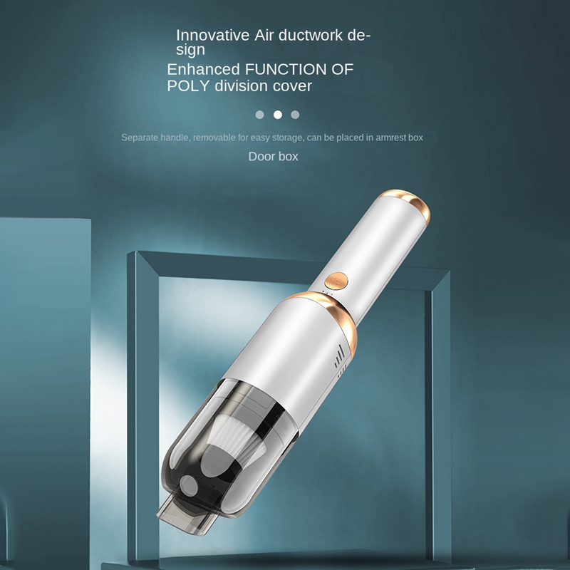 Description Picture 3 of itemCar Vacuum, 7000Pa/120W Handheld Vacuum Cleaner,Detachable Portable Mini Vacuum for Car with LED Flashlight Black