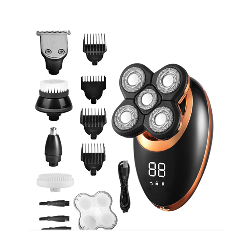 Description Picture 6 of itemWet Dry Electric Shaver for Men Beard Hair Trimmer Razor Rechargeable Bald Shaving Machine LCD Display Grooming Kit