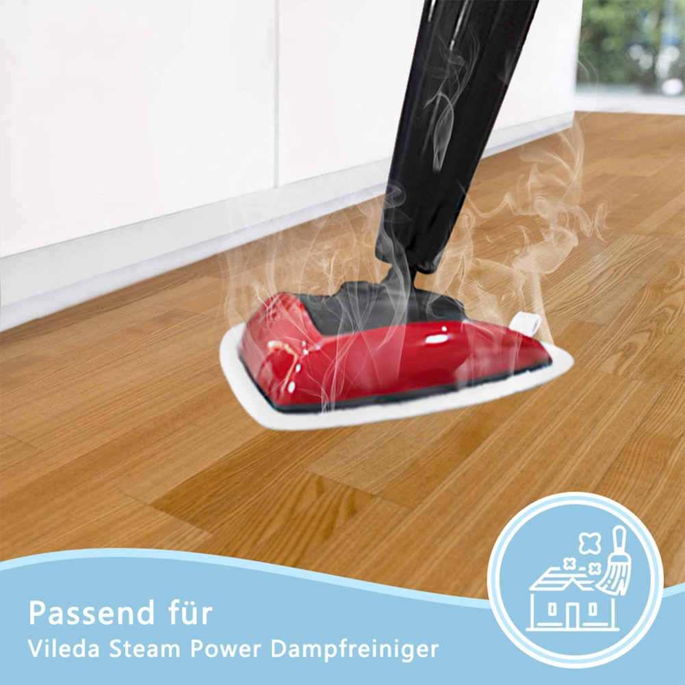 Description Picture 5 of itemReplacement Parts Washable Mop Pad Compatible for Vileda Steam Mop Cleaner Accessories Washable Mop Cloth Pad