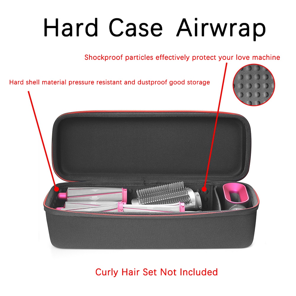 Description Picture 2 of itemHard Case for Dyson Airwrap Supersonic Hair Dryer Hard Travel Storage Case Hair Dryer Accessories Complete Styler