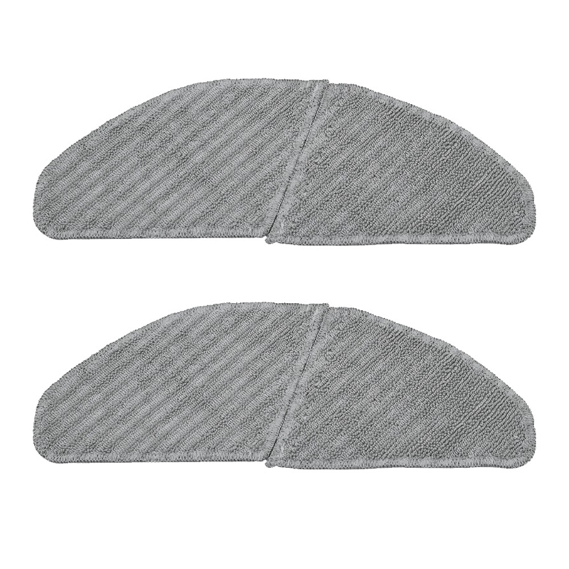Description Picture 6 of item2Pcs Robot Vacuum Cleaner Mop for Midea S8+ M7 Pro Sweeping Robot Polyester Swipe Wipe Mop Cloth Pads
