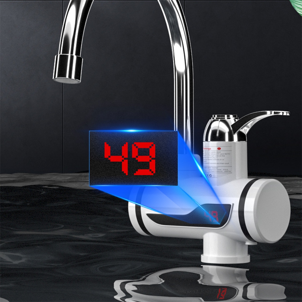 Description Picture 4 of itemQuick-Connecting High Temperature Resistant Electric Hot Water Faucet LCD Display Electric Hot Water Faucet-US