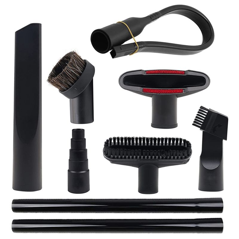 Description Picture 6 of itemVacuum Attachments & Brushes for Shop Vac Accessories Household Cleaning Kit Brush Nozzle Crevice Tool with Adapter