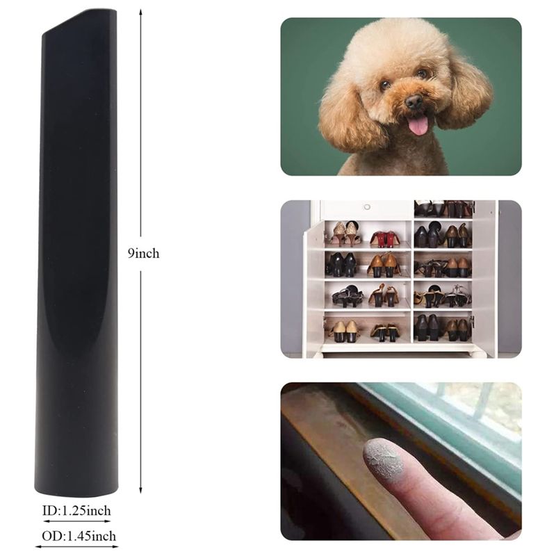 Description Picture 4 of itemVacuum Attachments & Brushes for Shop Vac Accessories Household Cleaning Kit Brush Nozzle Crevice Tool with Adapter