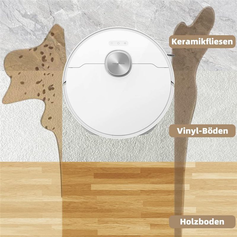 Description Picture 3 of itemPack of 12 Wipes for X10+& L10S Ultra/L10 Ultra Robot Vacuum Cleaner, Microfibre Wet Mop Pads Accessories