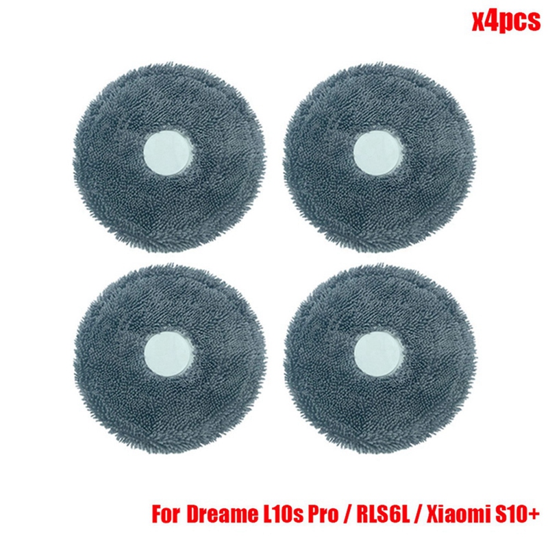 Description Picture 3 of itemFor Dreame L10S Pro / RLS6L / Xiaomi S10+ Roller Brush Side Brush HEPA Filter Mop Cloth Rags Vacuum Cleaner Accessories