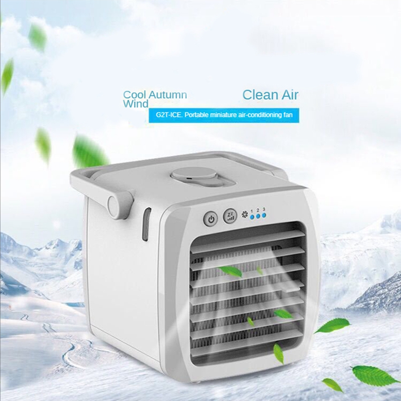 Description Picture 3 of itemPortable Air Conditioner Mini Fan Cooler Air Cooler USB Air Conditioning 3 Gear Speed Air Cooling Fan Humidifier