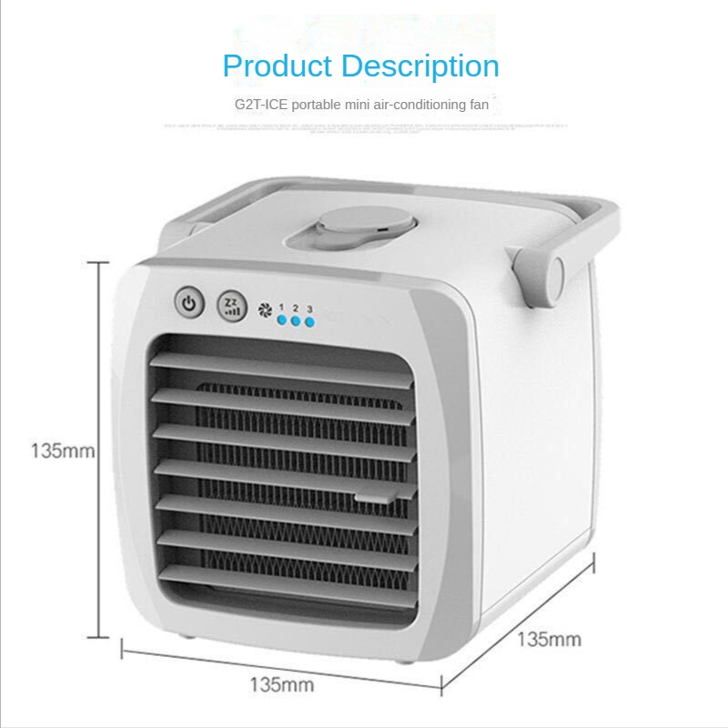 Description Picture 4 of itemPortable Air Conditioner Mini Fan Cooler Air Cooler USB Air Conditioning 3 Gear Speed Air Cooling Fan Humidifier