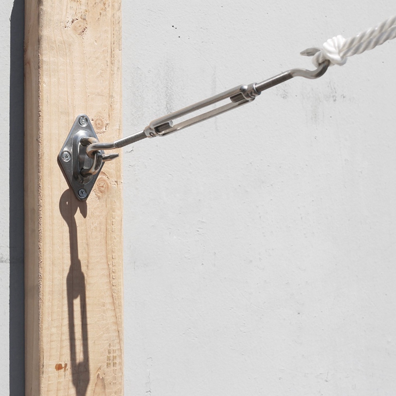 Description Picture 4 of itemAccessories for Sunshade Sails Spring Hook Sunshade Net Set Stainless Steel Shelter Fitting Kits