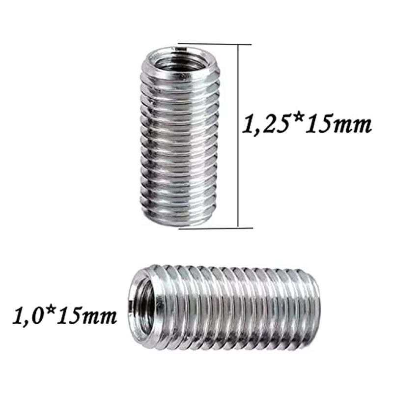 Description Picture 5 of item20 Pcs Thread Reducing Nuts, M8 Male to M6 Female Thread Screw Sleeve Bolt Conversion Nuts, Threaded Reducers Adapters