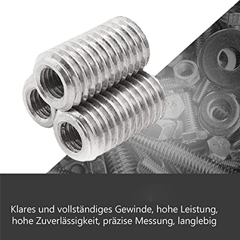 Description Picture 3 of item20 Pcs Thread Reducing Nuts, M8 Male to M6 Female Thread Screw Sleeve Bolt Conversion Nuts, Threaded Reducers Adapters