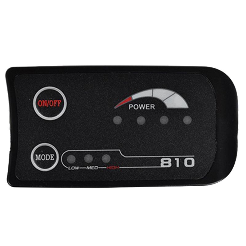 Description Picture 5 of itemABVE-5PIN S810 E-Bike Meter LED Display 36V UART for Electric Bike Electric Bicycle Meter