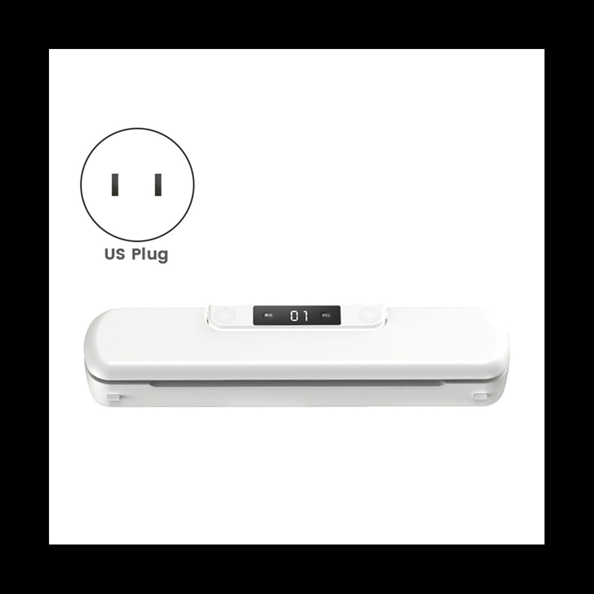 Description Picture 2 of itemFood Saver Vacuum Sealer Machine Automatic Household Vacuum Sealers Packaging Machine with 10Pcs Bags for Food US Plug