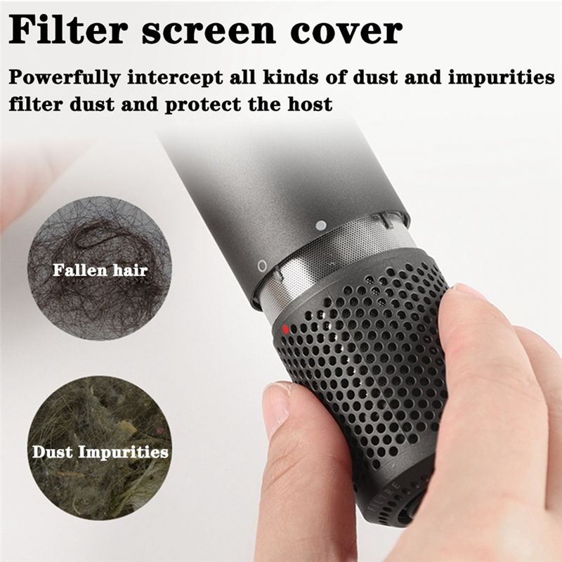 Description Picture 3 of itemOuter Filter Cover for HD01 HD03 HD08 Hair Dryer Dustproof Strainer Filter Net Part Cleaner Accessories D