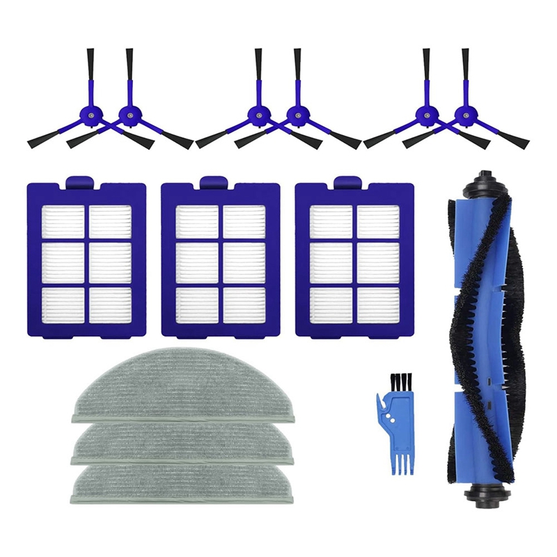 Description Picture 6 of itemFilter Brush Mop Pads Accessories Kit for Eufy RoboVac X8 Robot Vacuum Cleaner Replacement Parts