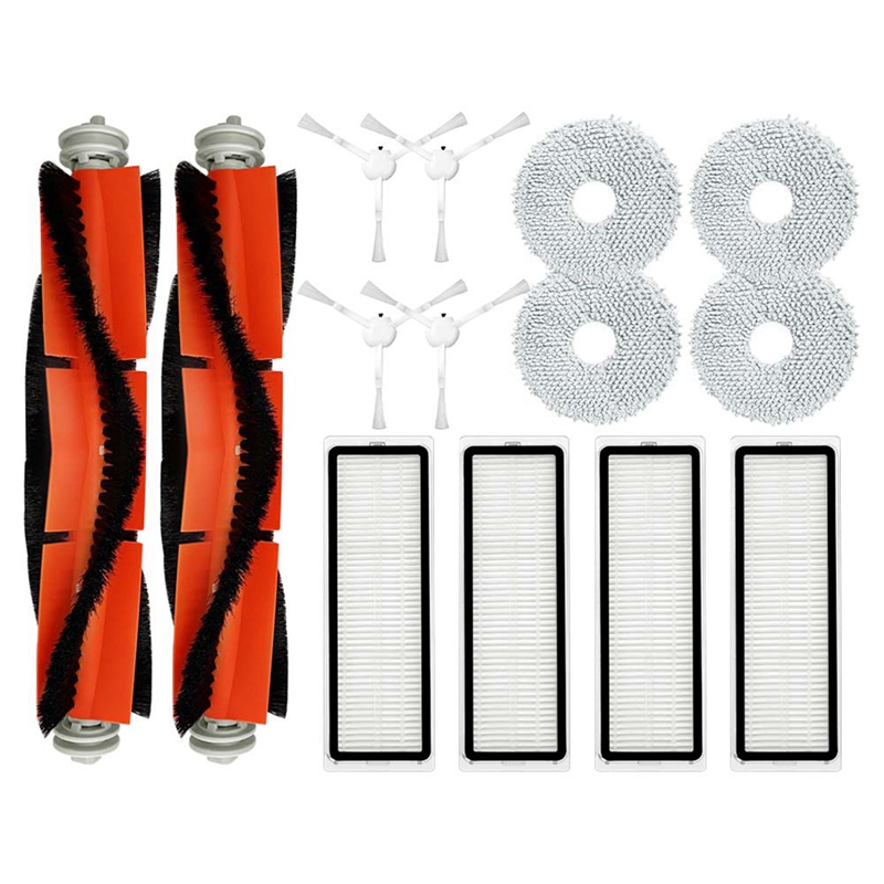 Description Picture 6 of itemFor Xiaomi Robot Vacuum S10+ / S10 Plus Spare Parts Accessories Main Side Brush Hepa Filters Mop Rag Cloth