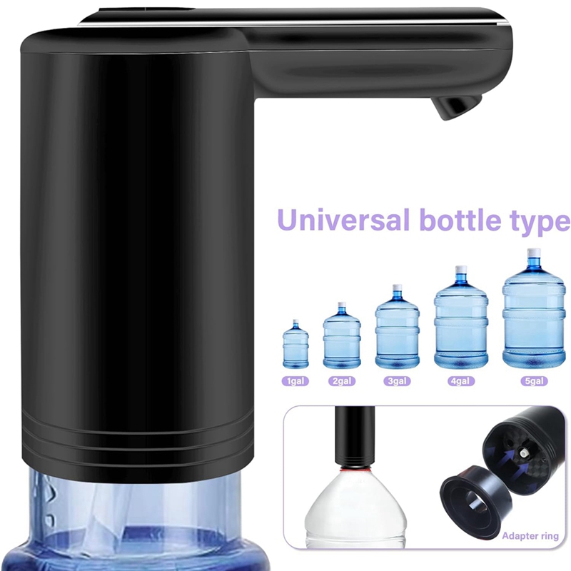 Description Picture 5 of itemWater Dispenser for 5 Gallon Bottle, Universal 2-Motor Faster Pumping Water Pump, Portable USB Charging Black