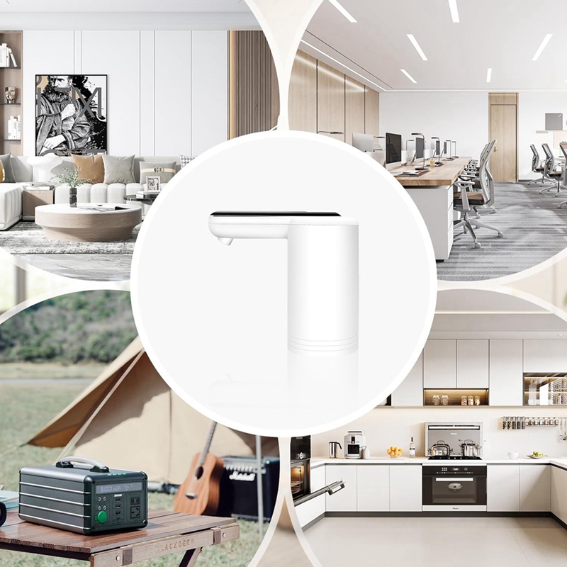 Description Picture 2 of itemWater Dispenser for 5 Gallon Bottle, Universal 2-Motor Faster Pumping Water Pump, Portable USB Charging Black