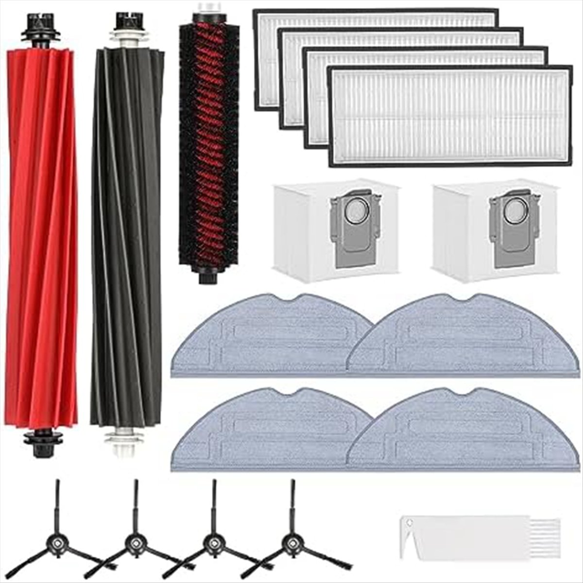 Description Picture 6 of itemAccessories for Roborock S8 Pro Ultra S8 S8+ Main Side Brush Filter Dust Bag Robot Vacuum Cleaner Spare Parts