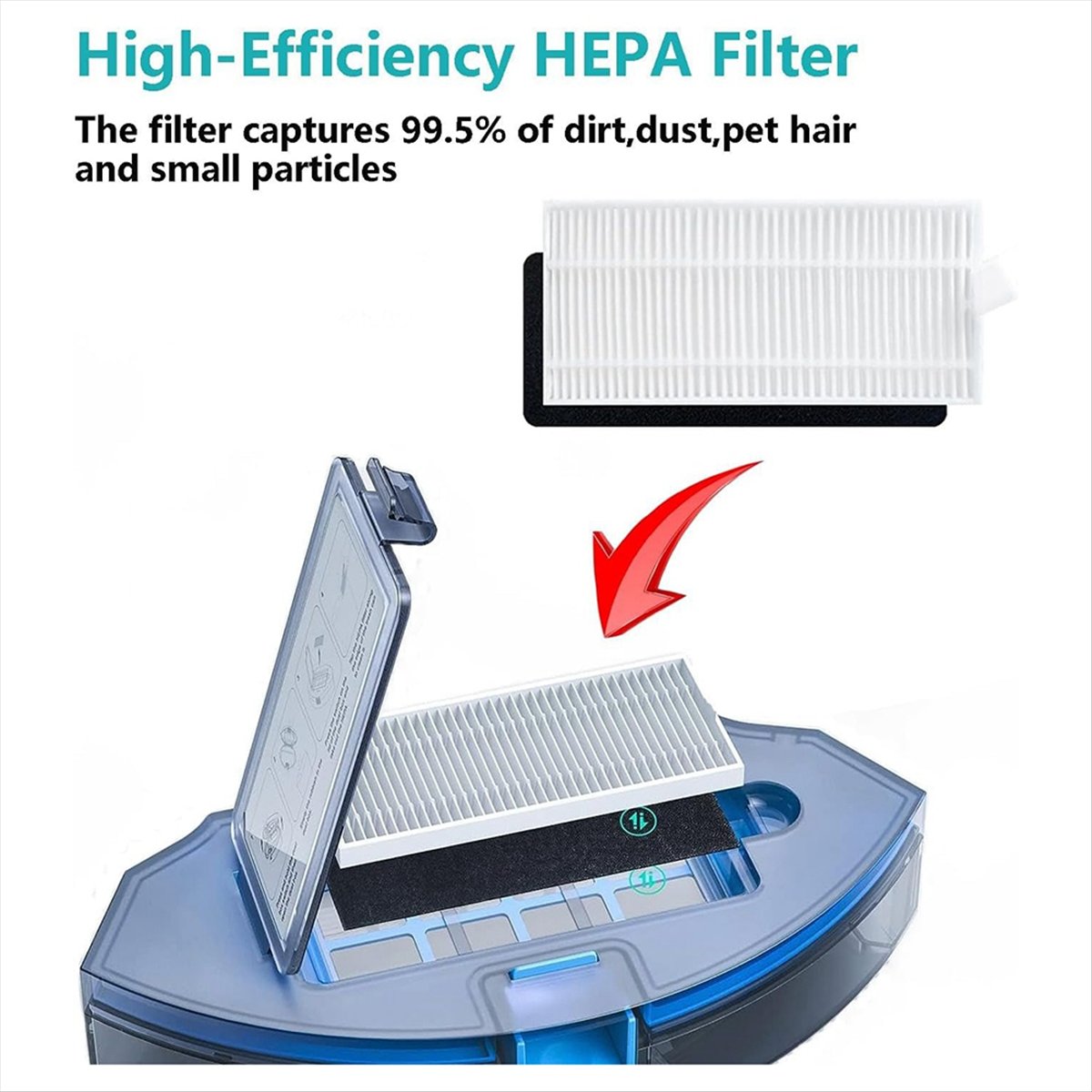 Description Picture 4 of itemAccessories Kit for SL60D SG60 SL61 Robot Vacuum Cleaner Replacement Parts